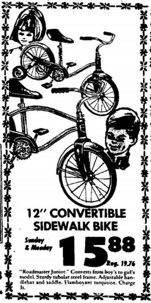Wisconsin State Journal toy ads: 1960s